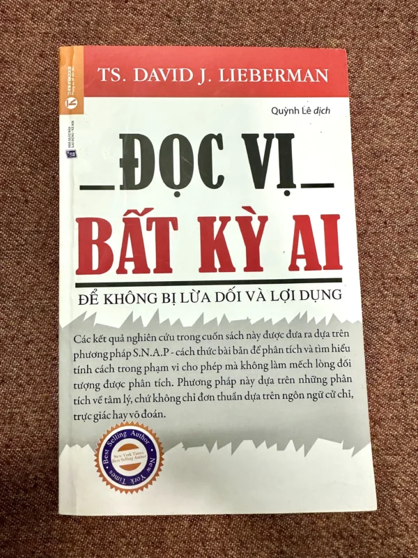Đọc Vị Bất Kỳ Ai - Để Không Bị Lừa Dối Và Lợi Dụng