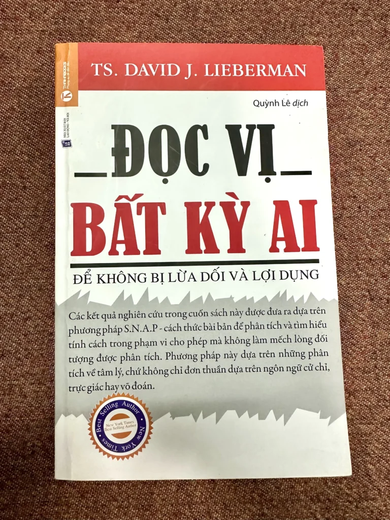 Đọc Vị Bất Kỳ Ai - Để Không Bị Lừa Dối Và Lợi Dụng