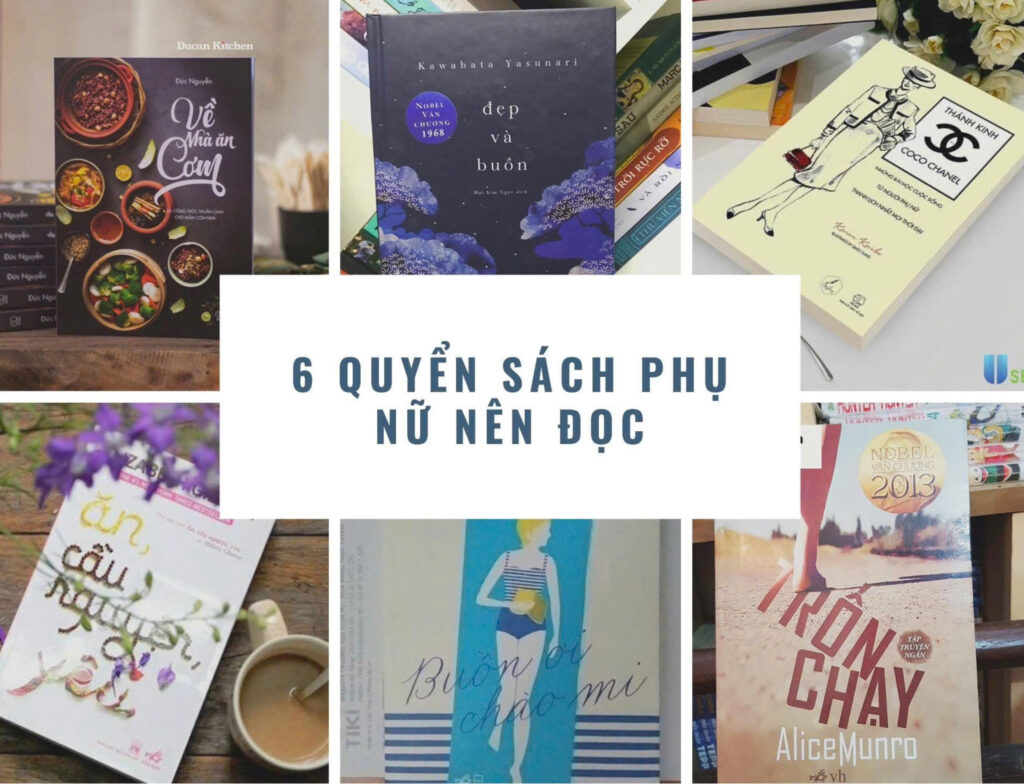 6 QUYỂN SÁCH PHỤ NỮ NÊN ĐỌC